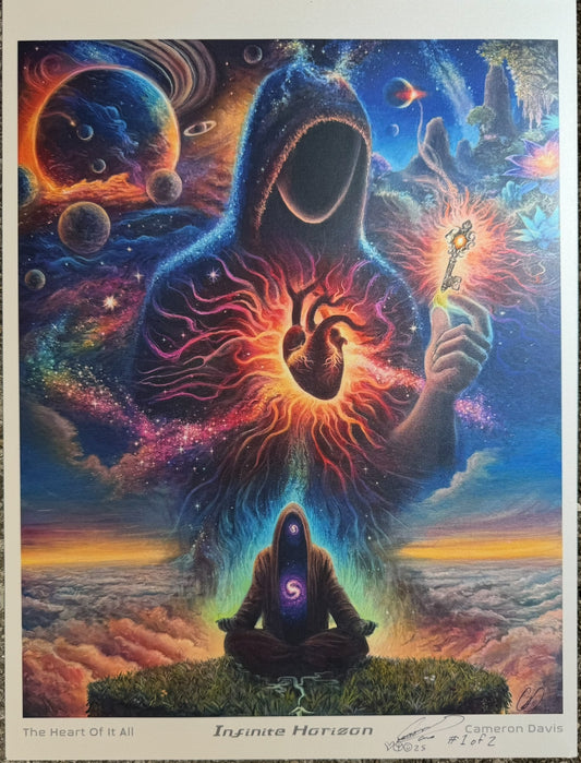 The Heart Of It All Metallic Prints