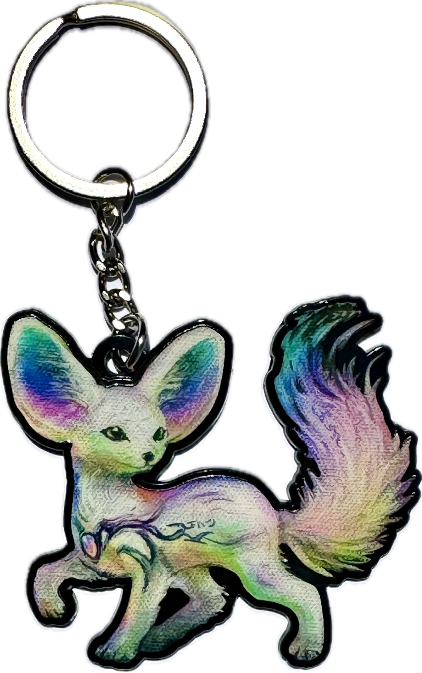 Echo The Fennec Fox Key Chains