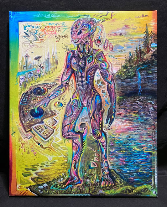 Remixing the World Canvas Print