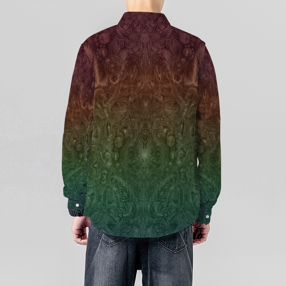 Inner Pharaoh Jadeflame Button Up Shirt