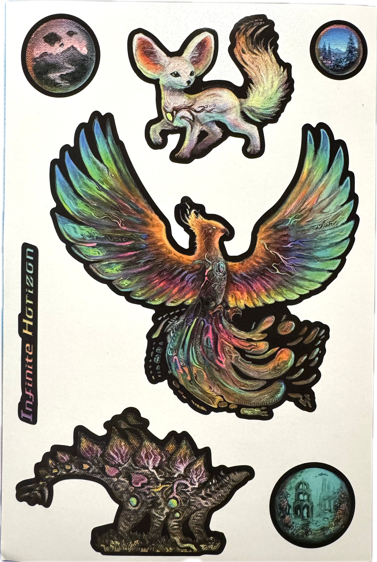 Celestial Creatures Sticker Collection
