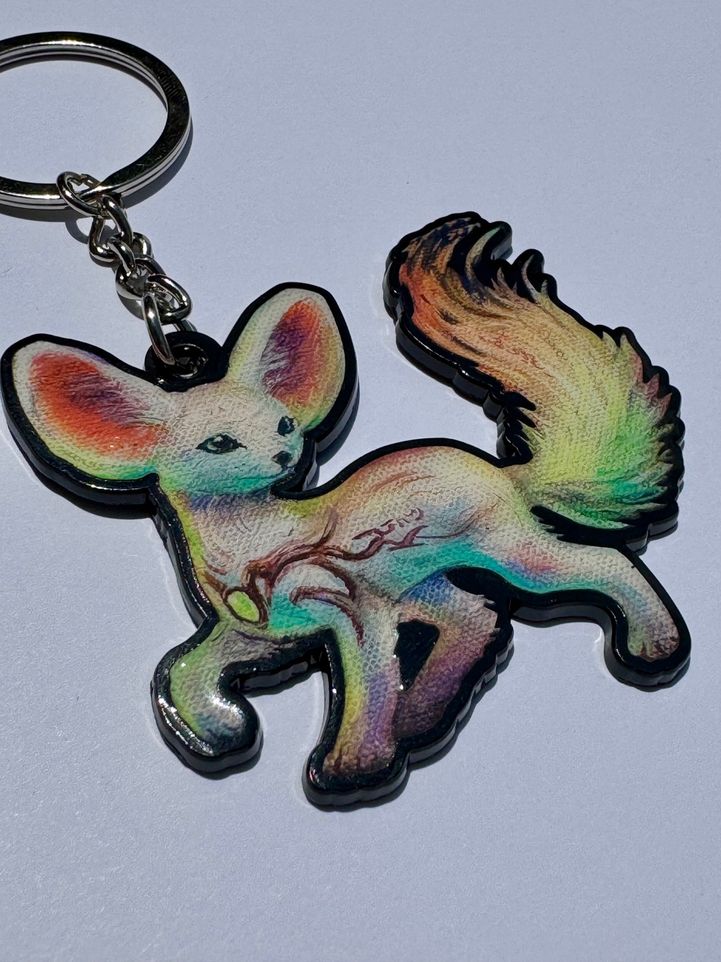Echo The Fennec Fox Key Chains