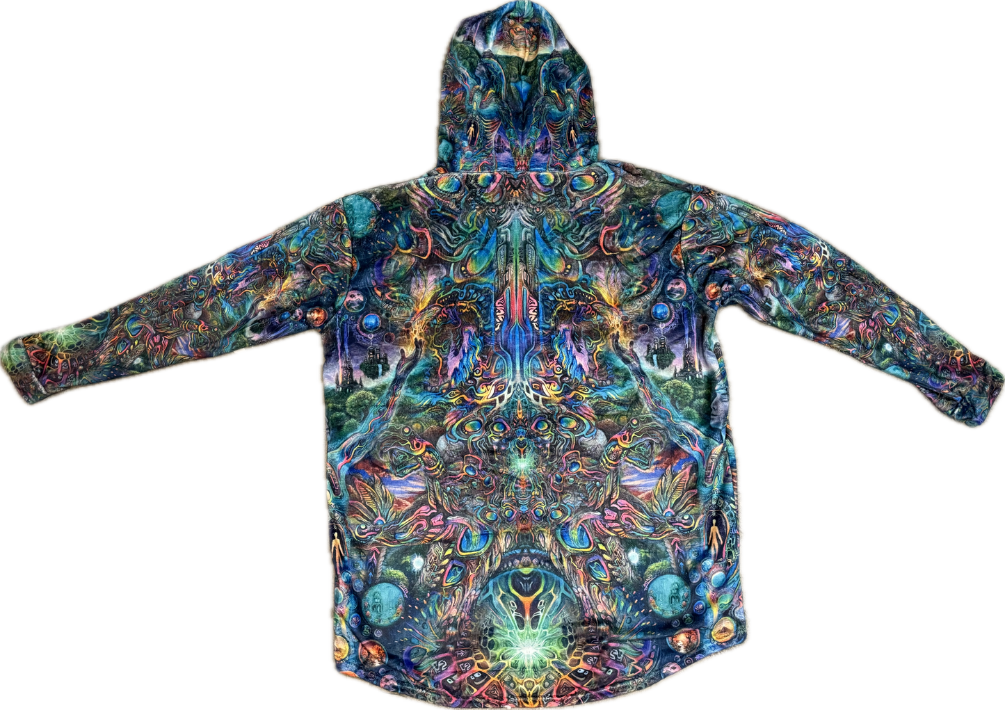 Inner Pharaoh Hooded Fuzzy Robe