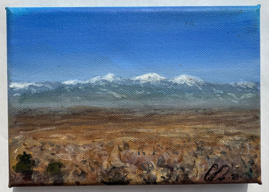 ORIGINAL: Distant Mountain Study