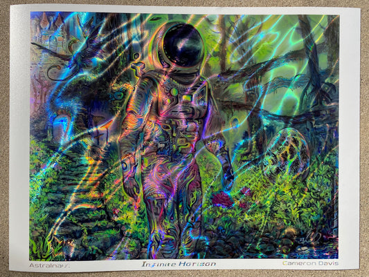 Astralnaut Embossed Lava Holographics