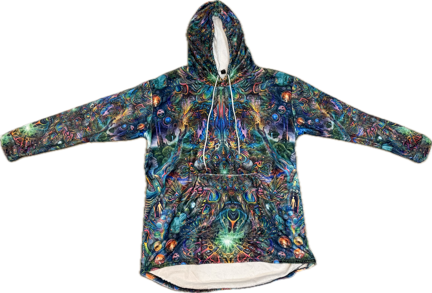 Inner Pharaoh Hooded Fuzzy Robe