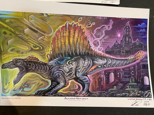 Spinoborg #002 Prints