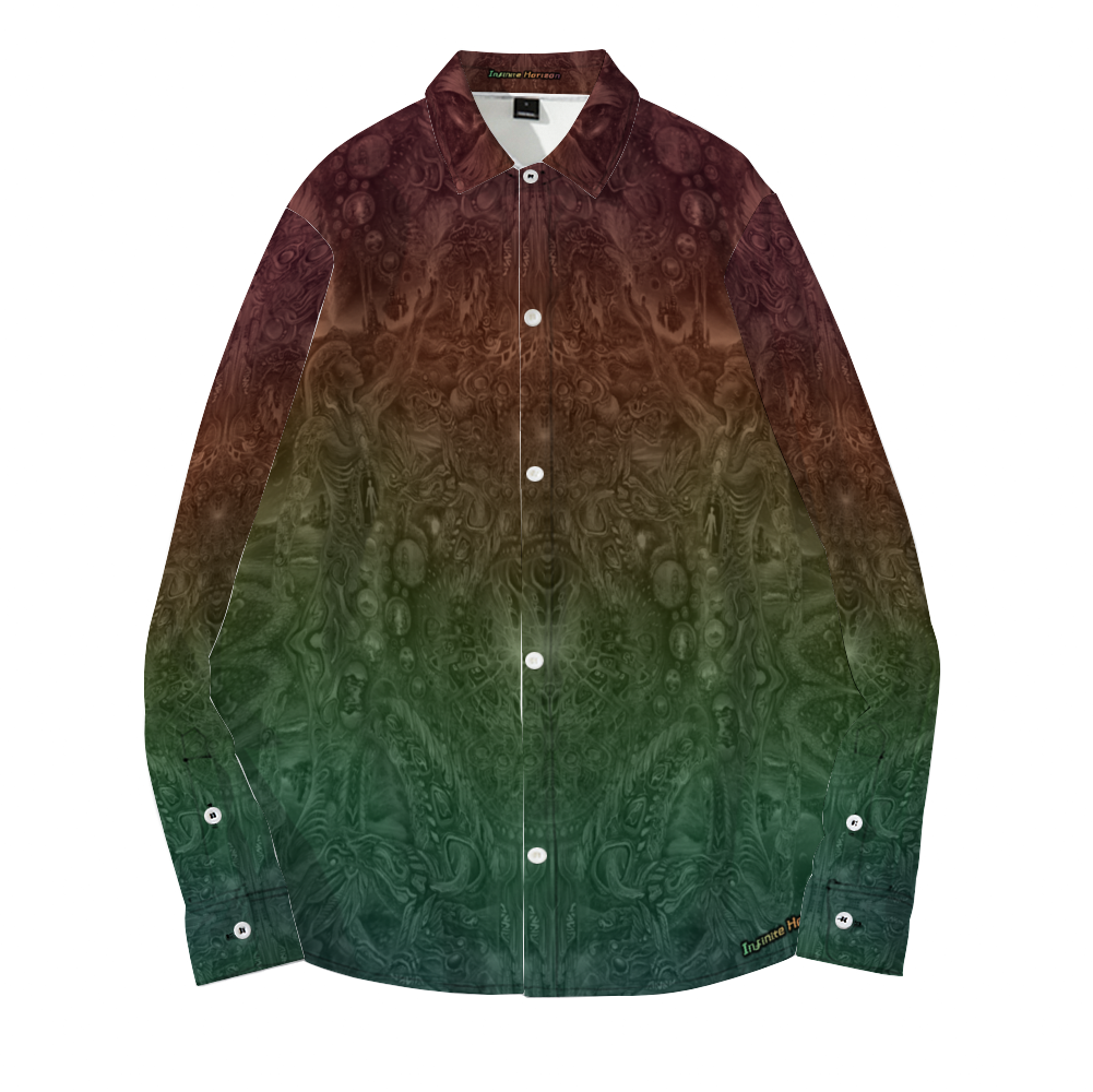 Inner Pharaoh Jadeflame Button Up Shirt