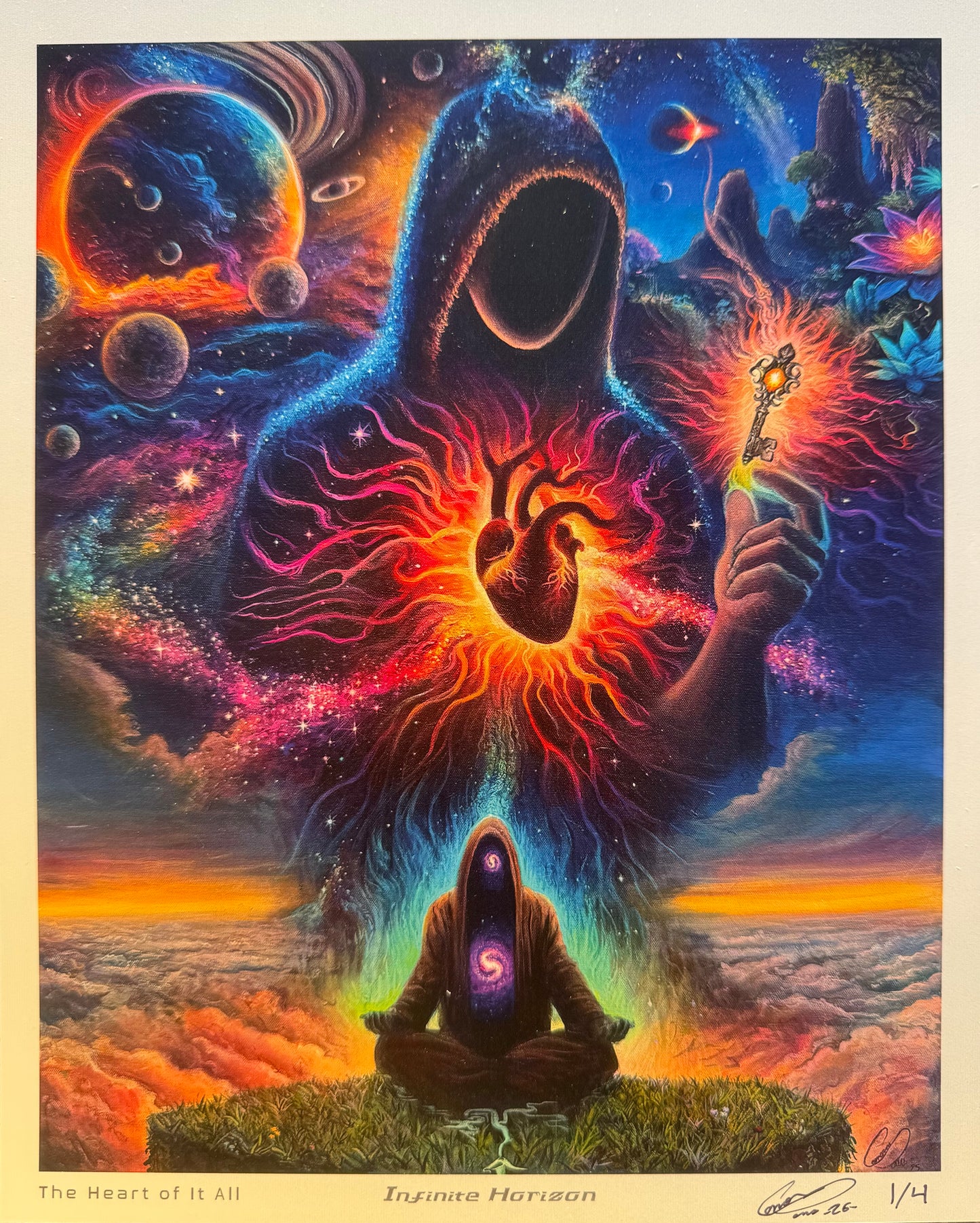 The Heart Of It All Metallic Prints