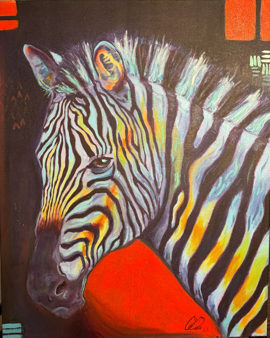 Vermillion Zebra