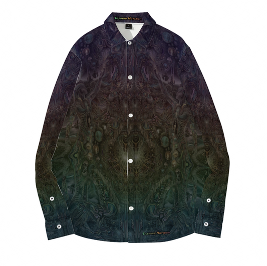 Dark Inner Pharaoh Button Up Shirt