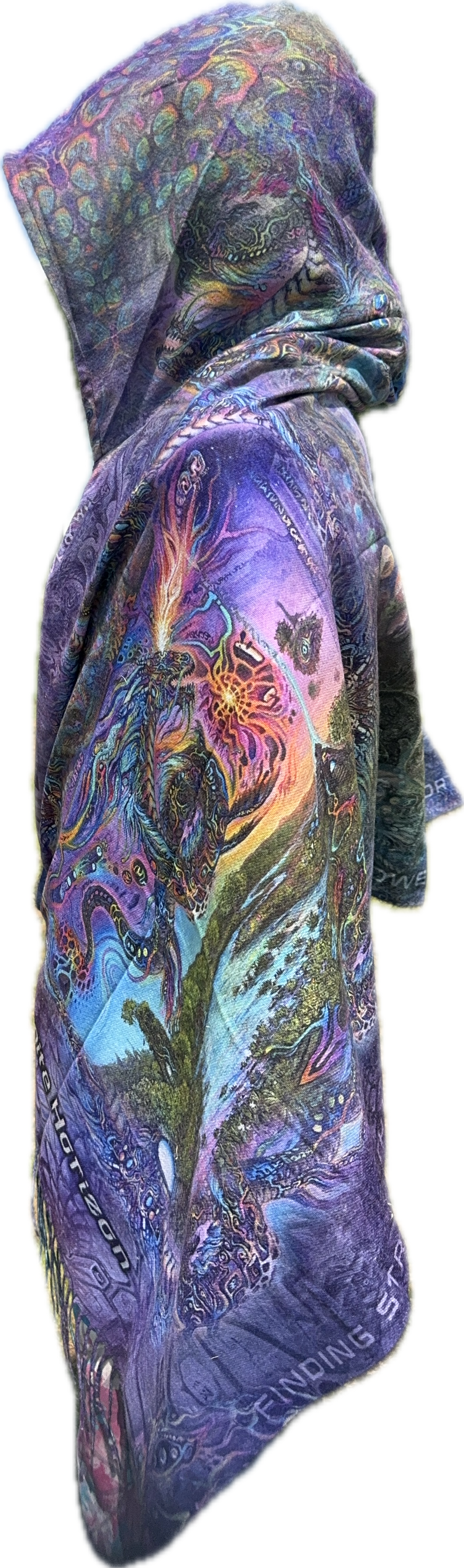 Kundalini Rising Hooded Pashminas