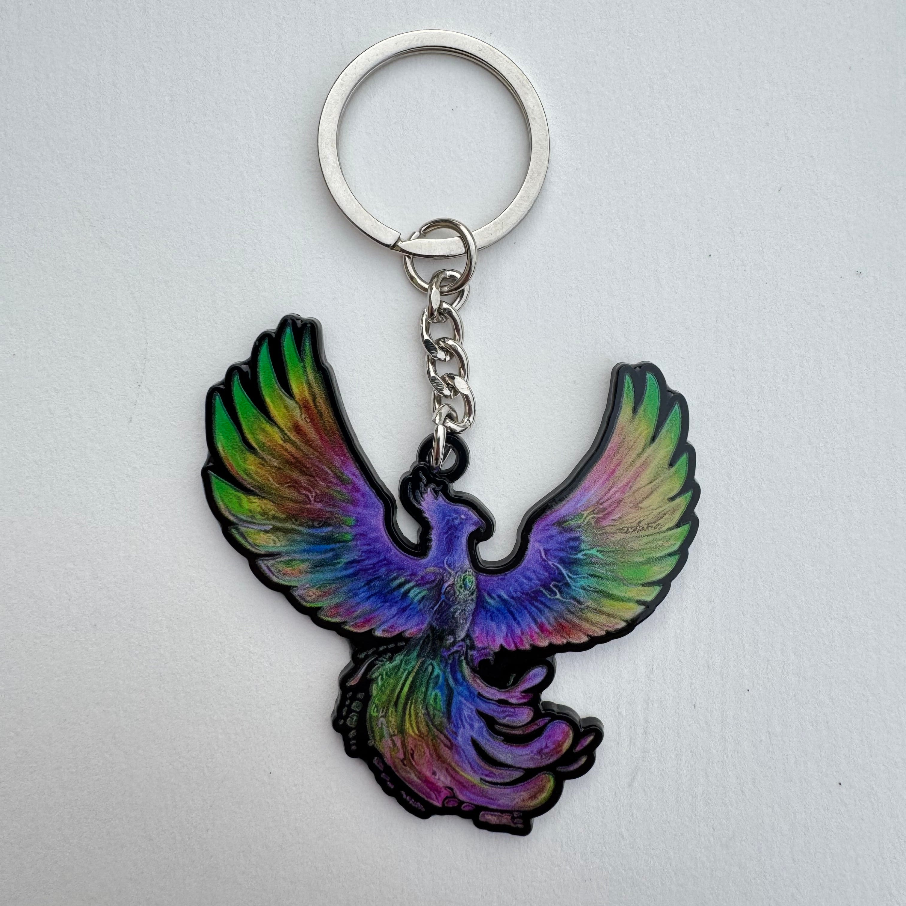 Inner Phoenix Key Chains – Infinite Horizon Art