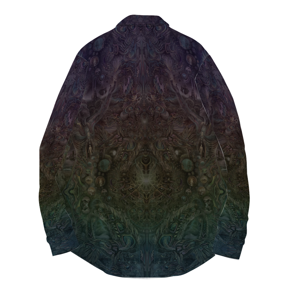 Dark Inner Pharaoh Button Up Shirt