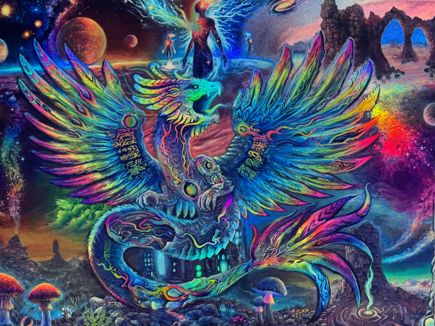 Opaledian Starstryker Holofoil Prints