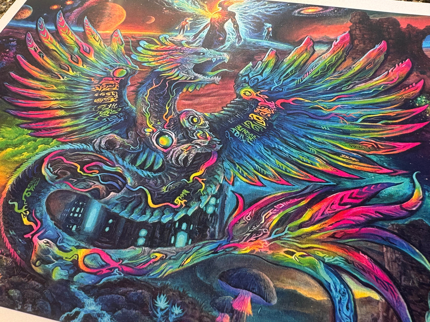 Opaledian Starstryker Metallic Prints