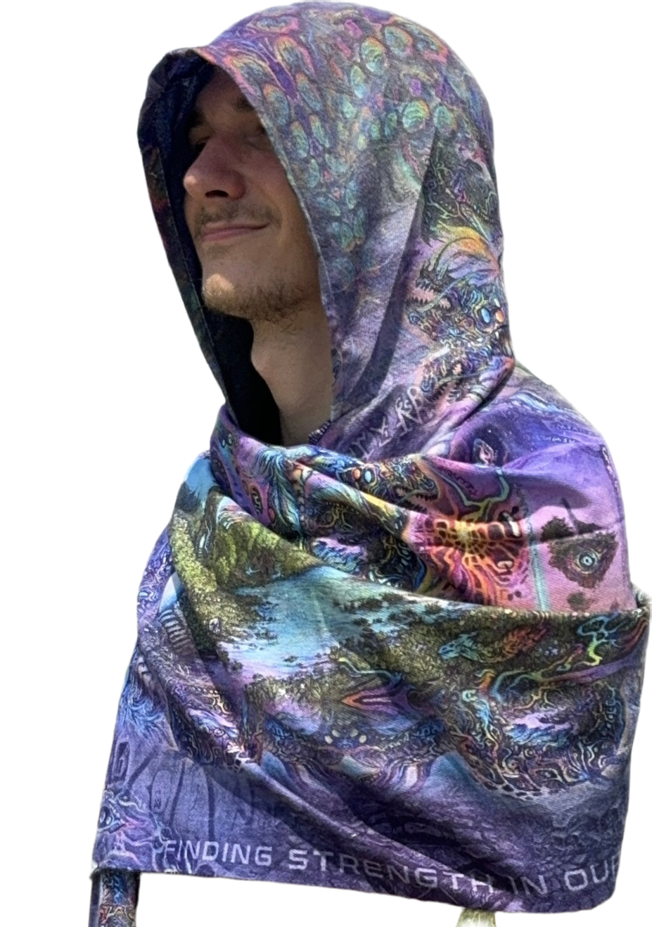 Kundalini Rising Hooded Pashminas