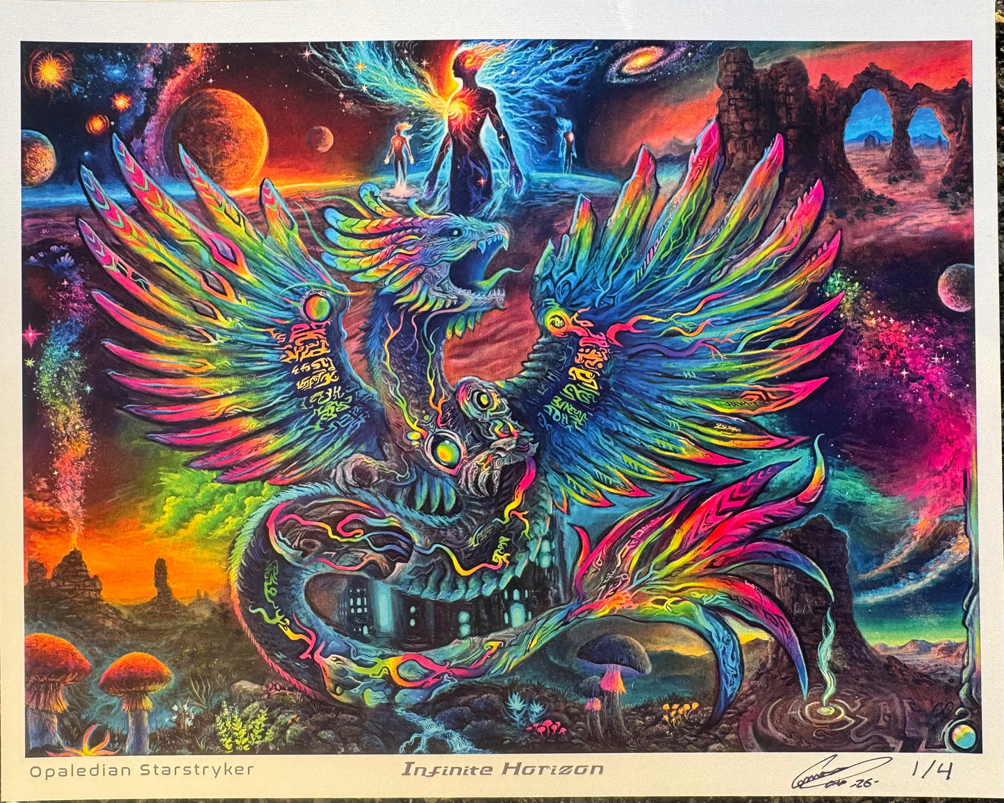 Opaledian Starstryker Metallic Prints