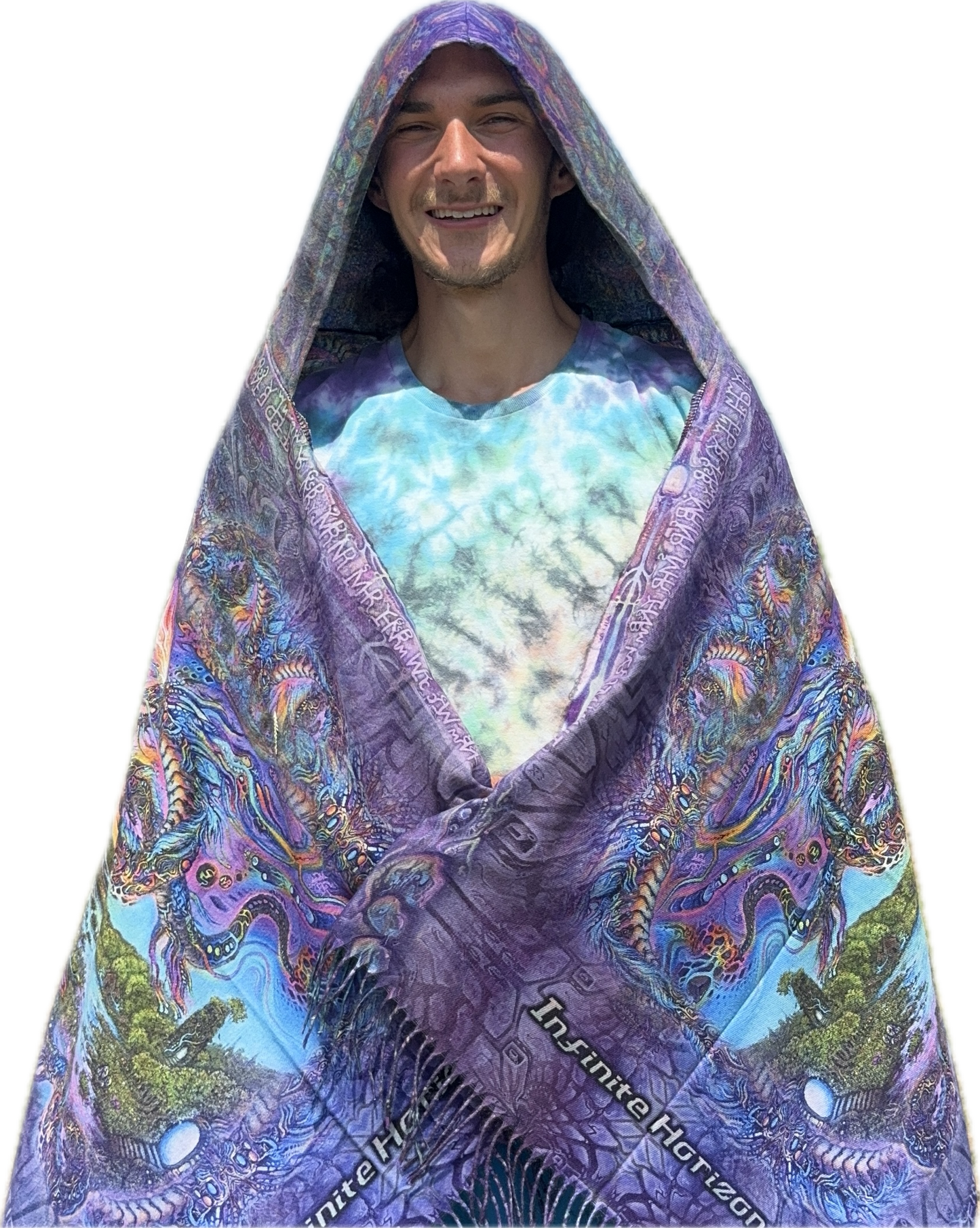 Kundalini Rising Hooded Pashminas