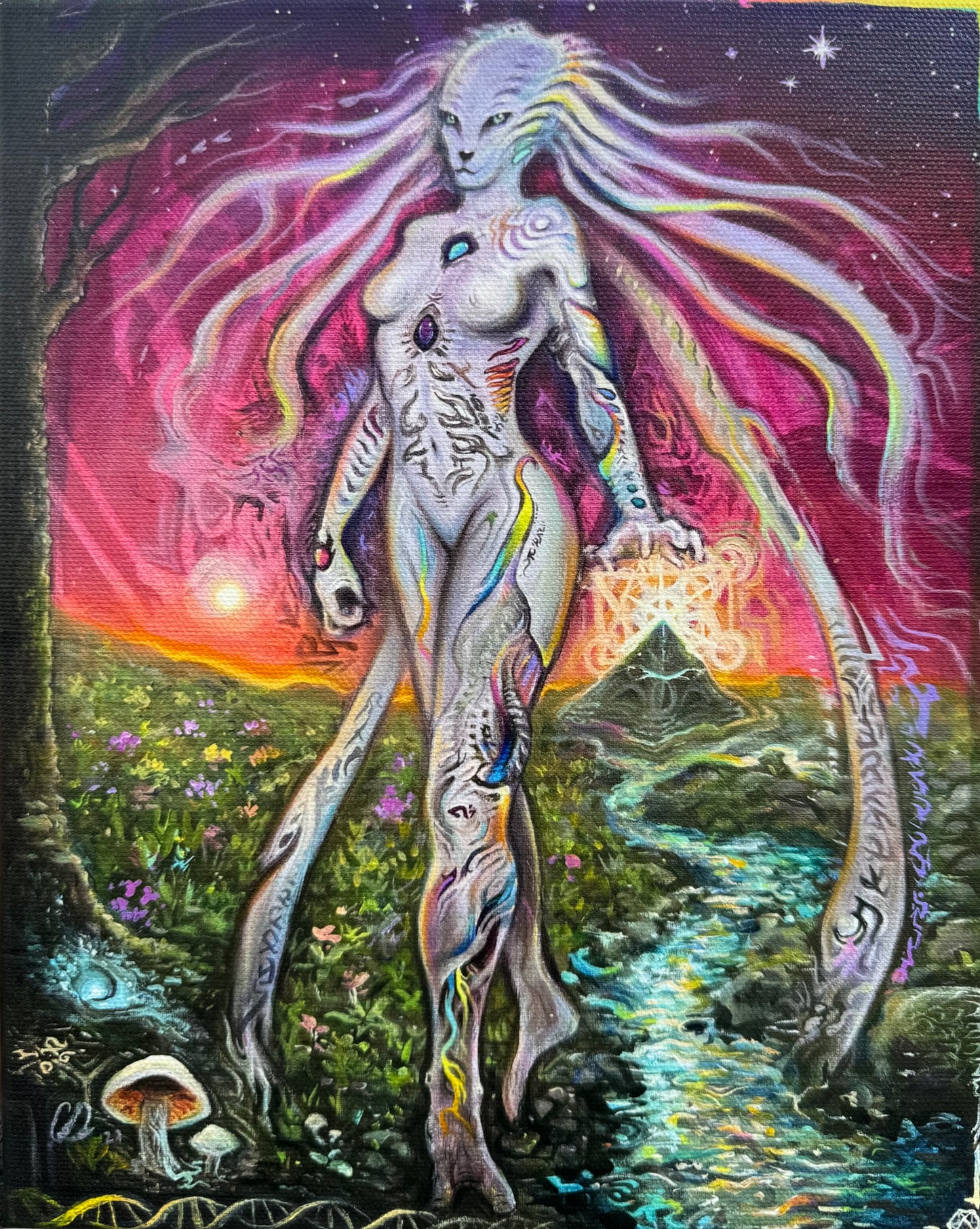 Xenosis Canvas Print