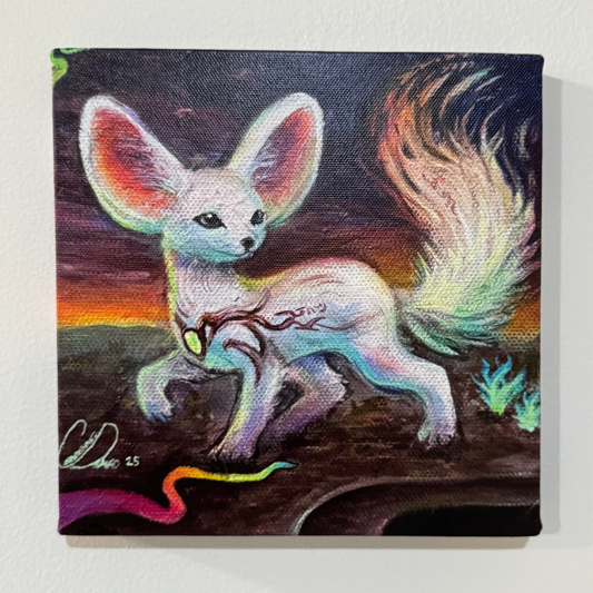 Echo the Fennec Fox Canvas Print