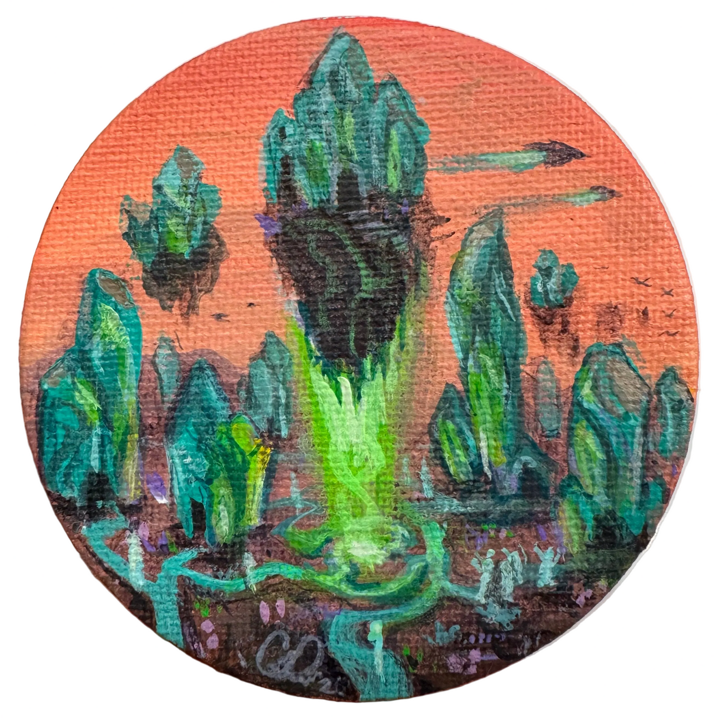 Bubble World #3 - Mystical Crystal City