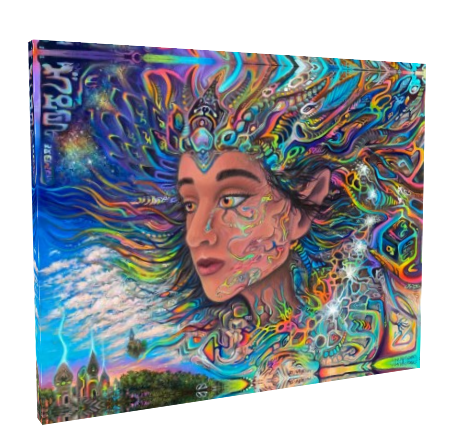 Celestial Feminine Canvas Prints