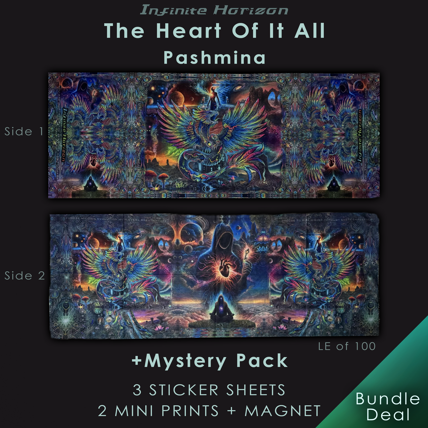 Heart Of It All Pashmina + Mystery Pack