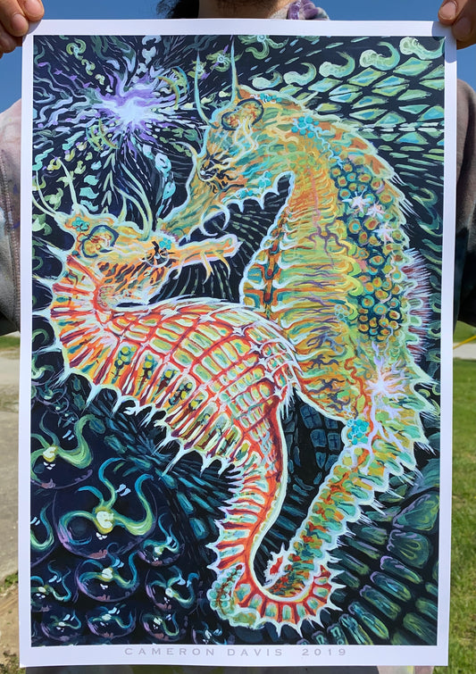 Seahorse Manifestation Prints