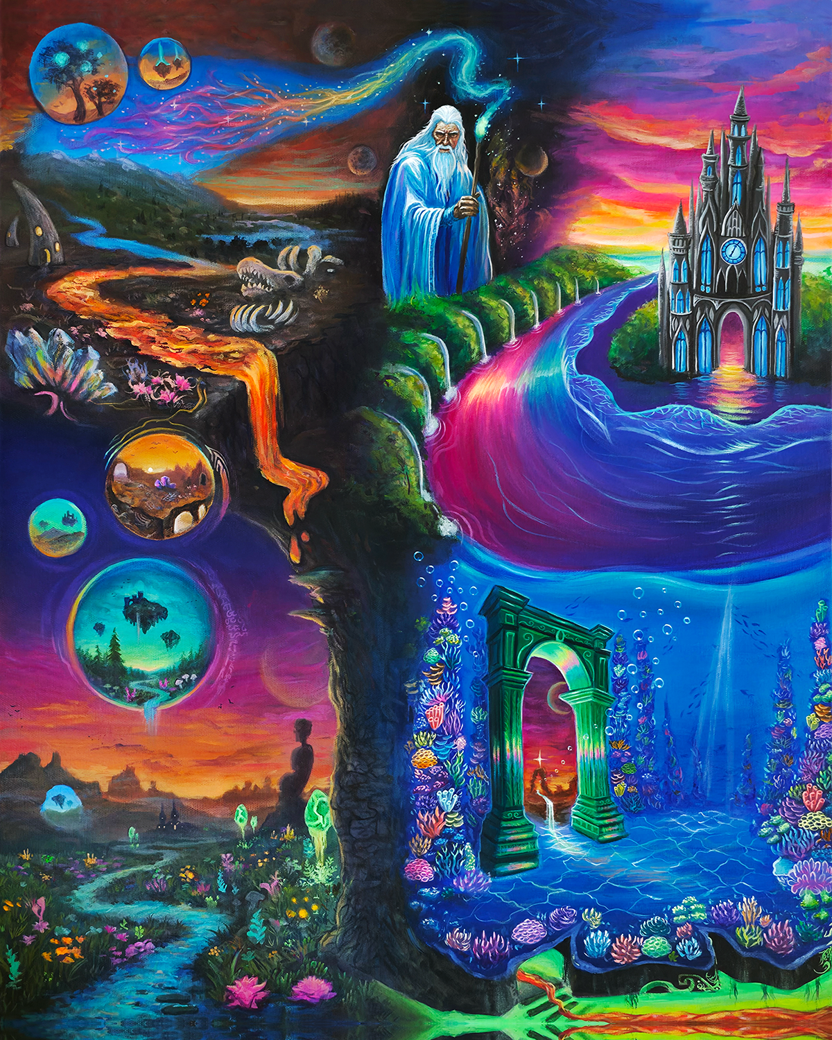 Primordial Paradigm Canvas Prints