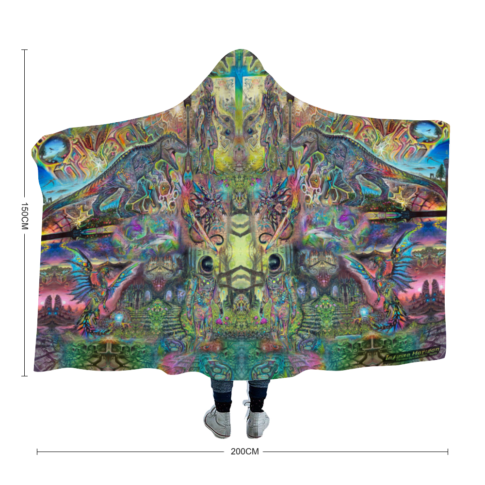 Opaledian Genesis Hooded Blanket